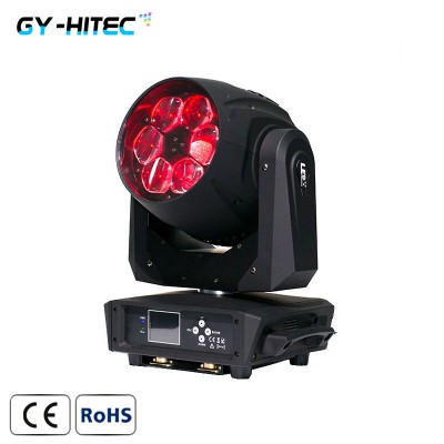 Led stage light 6x40w led moving head light  beam wash zoom  effect light