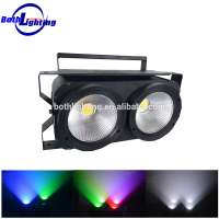 For stage event DMX Control 2 Eyes Led Audience Blinder 2x100w white color stage blinder light