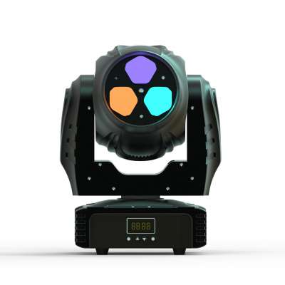 Effect led 3pcs 40W led beam wash zoom with bee eyes moving head lighting  party lights